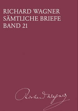 Richard Wagner - Briefe 21 - Cover - Breitkopf-Haertel