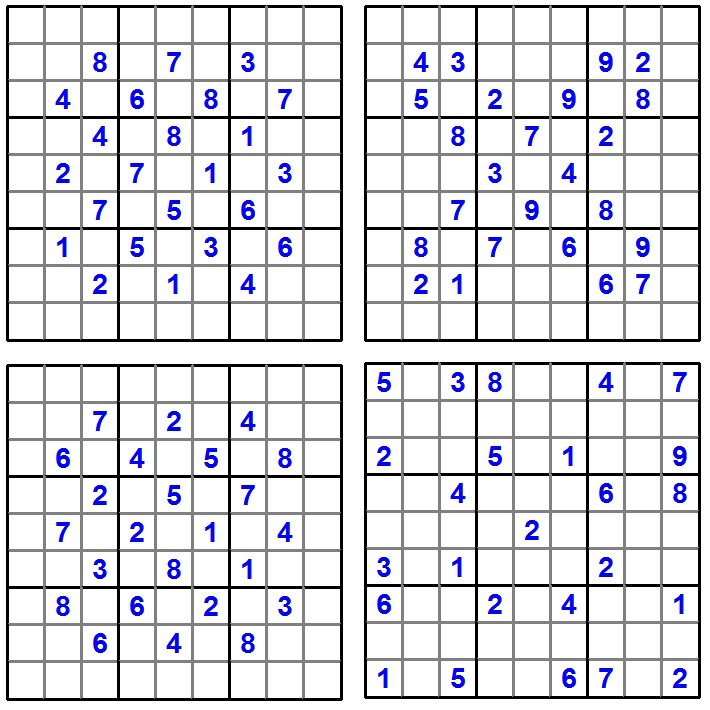 Sudoku - Raetsel-Spass - Puzzle-Aufgaben - Glarean Magazin