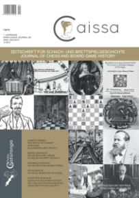 Caissa- Cover-Erstausgabe-Glarean Magazin