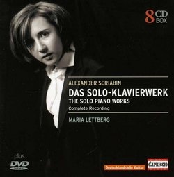 Maria Lettberg (Piano): Das Solo-Klavierwerk von Alexander Scriabin (Skrjabin) - The Solo Piano Works - Complete Recording (Capriccio)