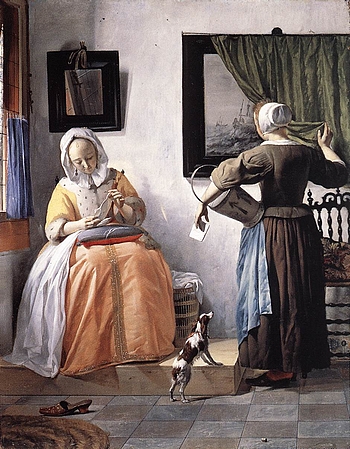 Gabriel Metsu: Brief-Leserin Gabriel Metsu: Brief-Leserin