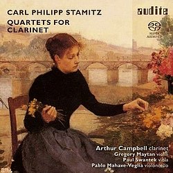 Stamitz - Klarinettenquartette - Audite - Cover