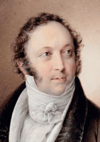 ...und der junge Rossini, 1822 gemalt von Friedrich Lieder ...und der junge Rossini, 1822 gemalt von Friedrich Lieder