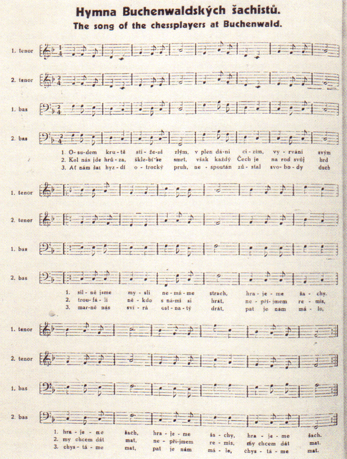 Hymne der Buchenwalder Schachspieler - Schachzeitschrift Caissa 1-2018 - Glarean Magazin