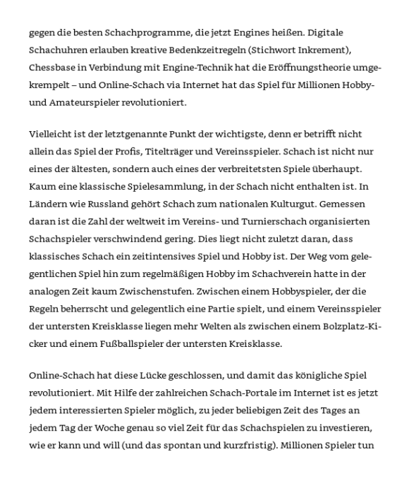 Leseprobe aus Stefan Breuer: "Online-Schach für Amateur- und Hobbyspieler" Leseprobe aus Stefan Breuer: "Online-Schach für Amateur- und Hobbyspieler"