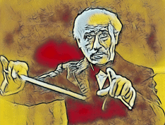 Karikatur Arturo Toscanini - Musiker-Anekdoten - Glarean Magazin Karikatur Arturo Toscanini - Musiker-Anekdoten - Glarean Magazin