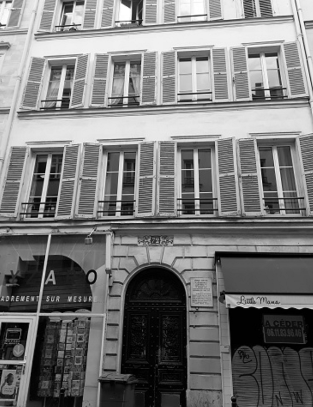 Heinrich Heine - Exil Paris - Rue de Faubourg-Poissonnière 46 (heute 72) - Glarean Magazin