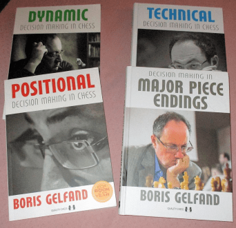 Boris Gelfand - Serie Decision Making in Chess - Quality Chess Cover - Schach-Rezensionen Glarean Magazin