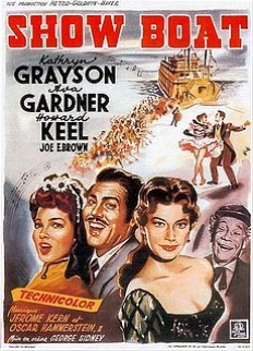 Historisches Aufführungs-Plakat mit Ava Gardner und Howard Keel