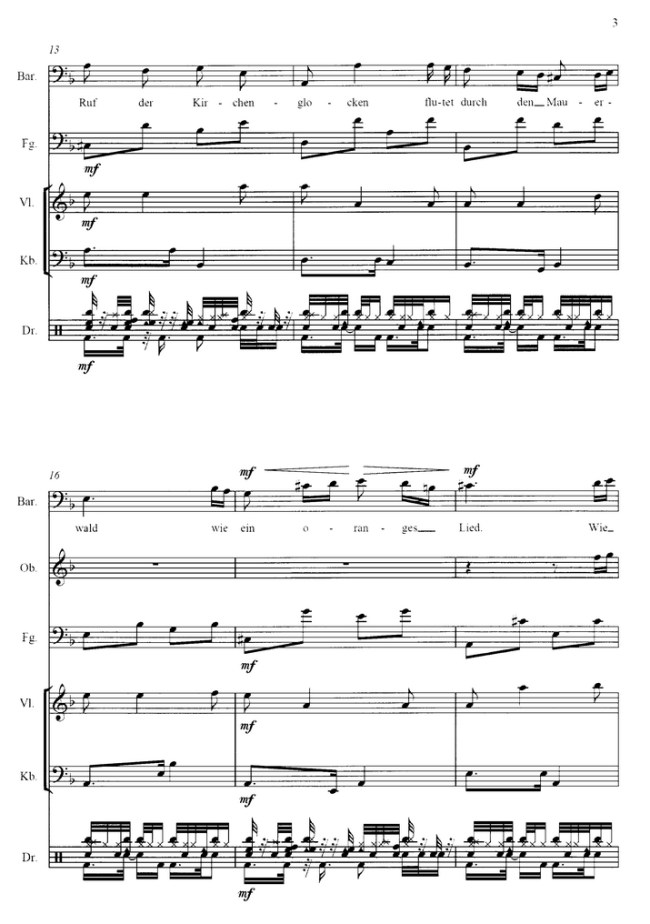 Marcel Haag: "Enthüllung" - Partitur - Erstveröffentlichung Glarean Magazin 2009 (3)