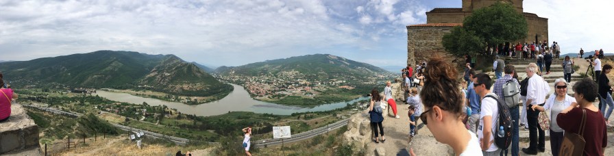 Blick auf Mzcheta