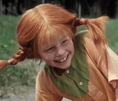 Pippilotta Viktualia Rollgardina Pfefferminz Efraimstochter Langstrumpf alias Pippi Langstrumpf, dargesellt von Inger Nilsson