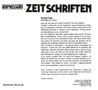 SCRIPTUM-Rezension in "Impressum"