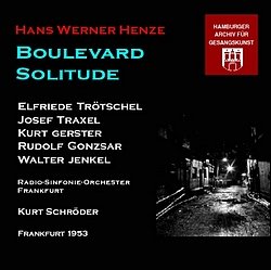 Weil-Libretto zu Henz-Oper-Boulevarde Solitude