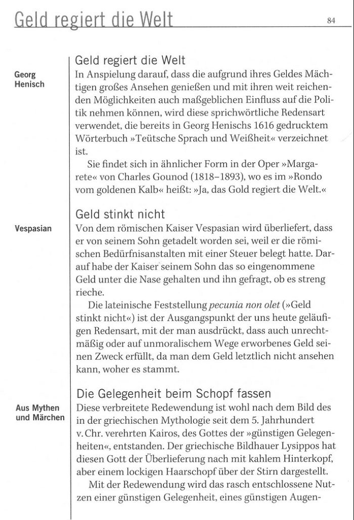 Leseproben: "Geld regiert die Welt" - "Geld stinkt nicht" Leseproben: "Geld regiert die Welt" - "Geld stinkt nicht"