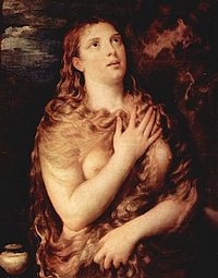 Maria Magdalena als Sünderin und Büsserin bei Tizian Maria Magdalena als Sünderin und Büsserin bei Tizian