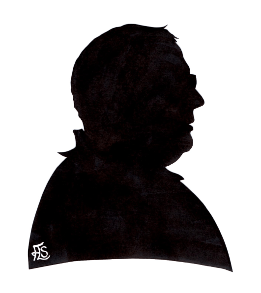Unser Literatur-Kopf des Monats: Friedrich Dürrenmatt (Scherenschnitt von Simone Frieling) Unser Literatur-Kopf des Monats: Friedrich Dürrenmatt (Scherenschnitt von Simone Frieling)
