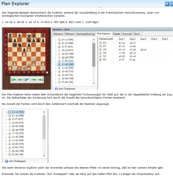 Chessbase-15 - Plan Explorer - Rezension Glarean Magazin