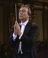 Abbado nach der Aufführung von Brahms' Requiem im Wiener Musikverein am 3. April 1997