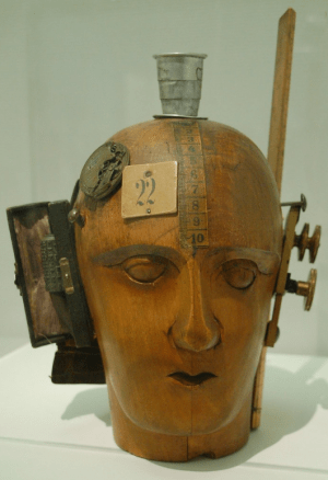 Raoul Hausmann - Mechanischer Kopf (1919) - Tete mecanique - Dadaismus in Literatur und Kunst - Glarean Magazin