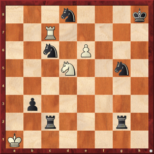Schach-Mansube 10. Jahrhundert - Matt in 3 Zügen - 1. Th7 - Glarean Magazin