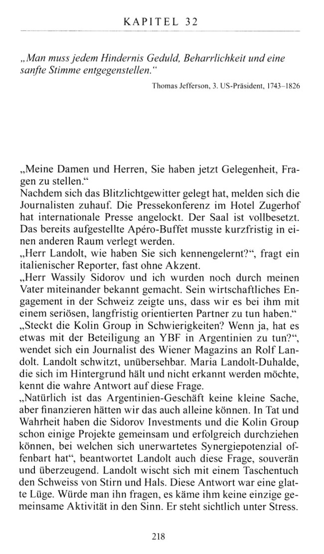 Leseprobe 2 aus Thomas Brändle: Das Geheimnis von Montreux (Krimi)