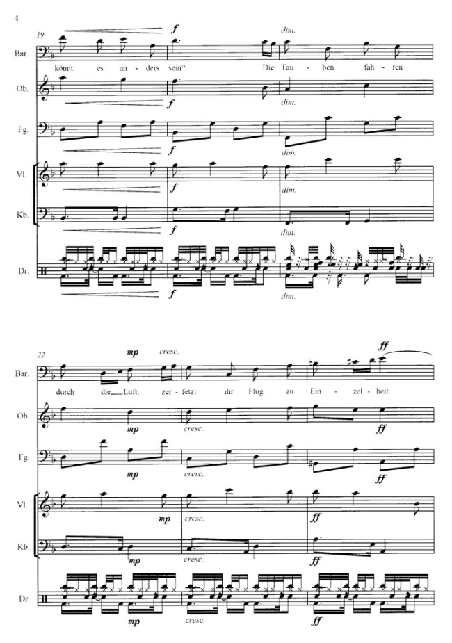 Marcel Haag: "Enthüllung" - Partitur - Erstveröffentlichung Glarean Magazin 2009 (4)