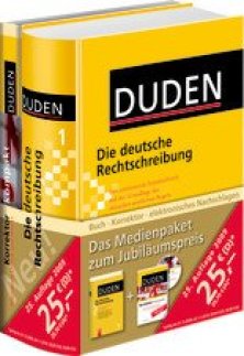 Duden - Die deutsche Rechtschreibung - Medienpaket