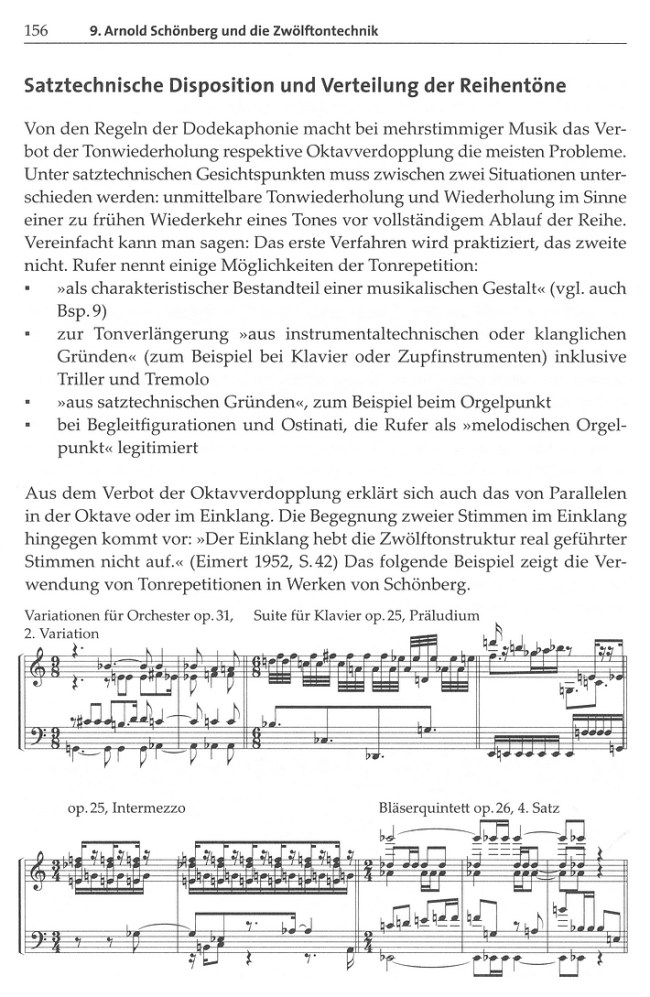 Leseprobe 2: Arnold Schönberg und die Zwölftonmusik