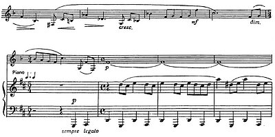 Auszug aus M. Weinbergs Sonate für Klarinette (Viola) und Klavier op.28 Auszug aus M. Weinbergs Sonate für Klarinette (Viola) und Klavier op.28