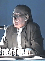 Bent Larsen als Kommentator am Politiken Cup 1996 - Glarean Magazin