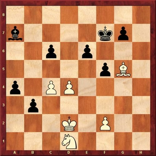 Schach-Studie Stubborness (M. Neghina - Glarean Magazin)