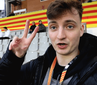 Viscabarca - Anton Rinas - Ich durfte beim Barca-Spiel auf dem Rasen stehen - Glarean Magazin