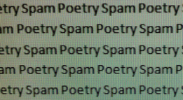 Poetry Spam - Facebook-Gruppe - Logo - Glarean Magazin