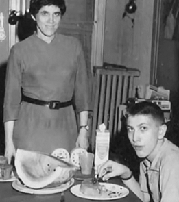 Bobby Fischer und Mutter Regina - Melonen-Essen in Manhattan - Schach im Glarean Magazin