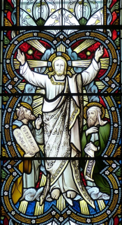 Kirchenfenster - Jesus Christus - Glasmalerei - Glarean Magazin