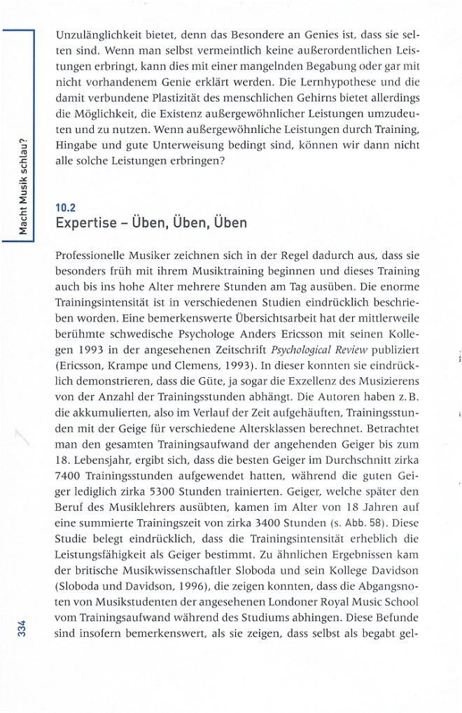 Leseprobe 1 aus Lutz Jäncke: "Macht Musik schlau"? - Neue Erkenntnisse aus den Neurowissenschaften und der kognitiven Psychologie - Huber Verlag