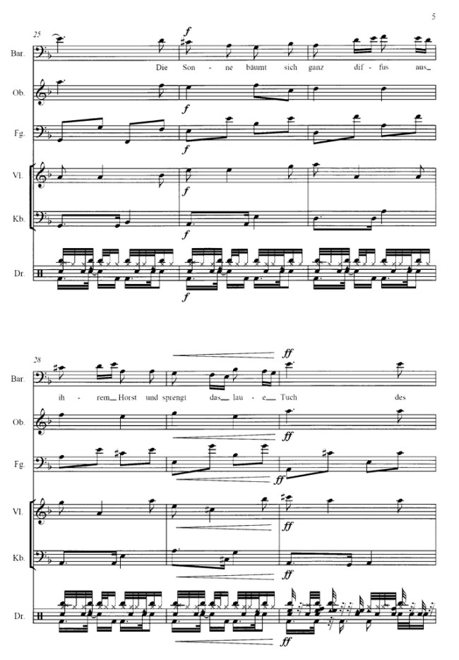 Marcel Haag: "Enthüllung" - Partitur - Erstveröffentlichung Glarean Magazin 2009 (5)