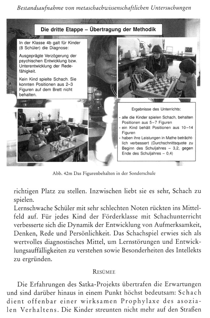 Leseprobe 2 - Schach und lernschwache Schüler