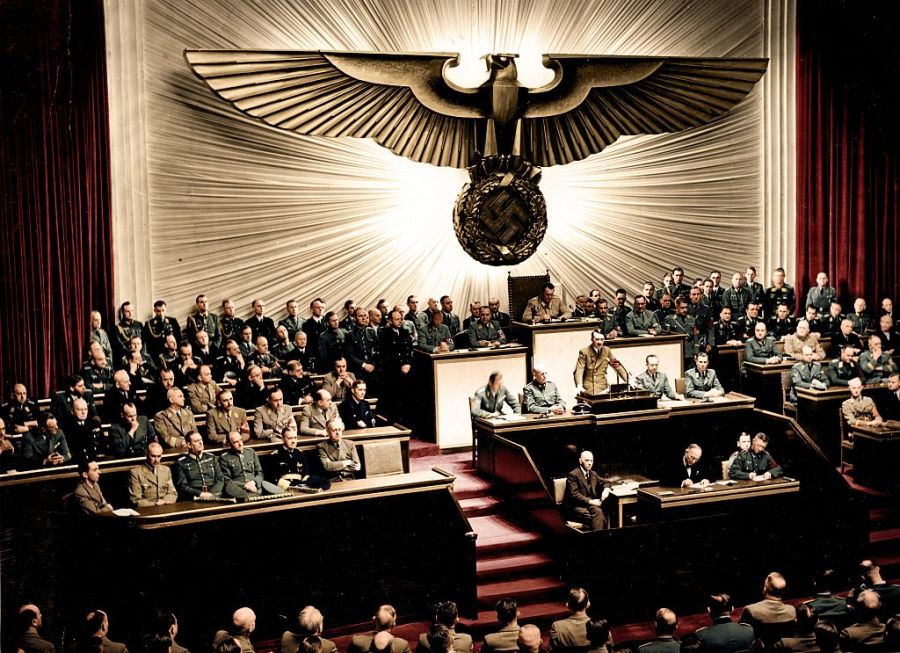 Berlin, Reichstagssitzung, Rede Adolf Hitler