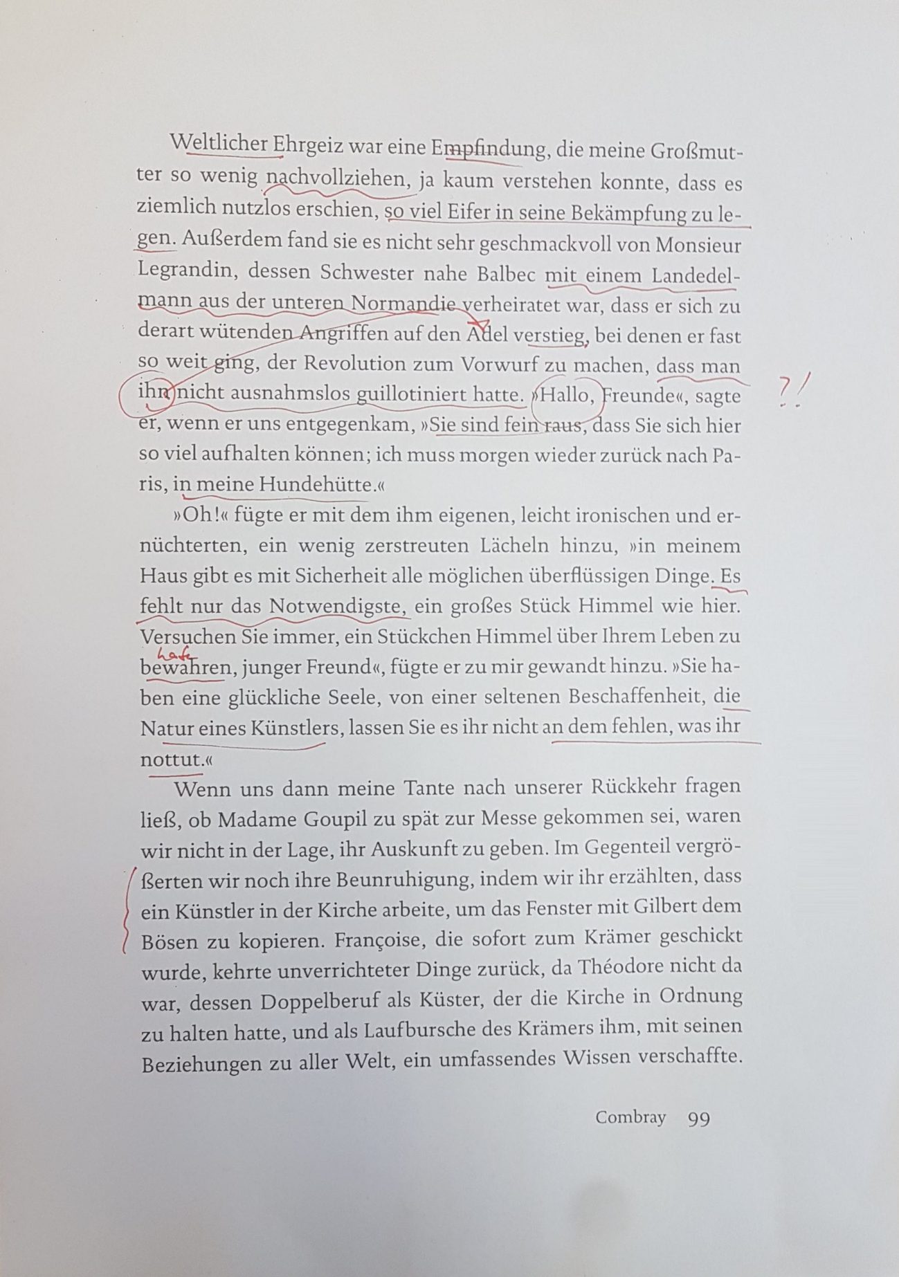 Page-99-Test: Marcel Proust