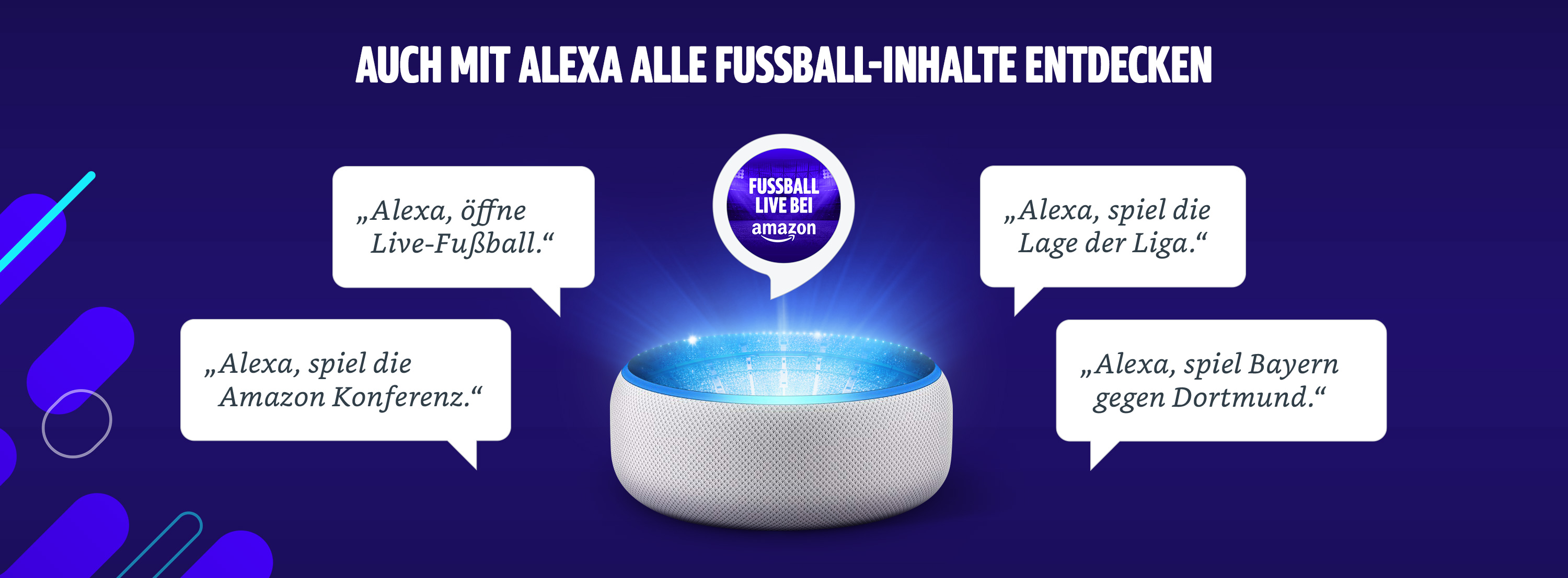 Kostenlos Bundesliga live bei Amazon hören