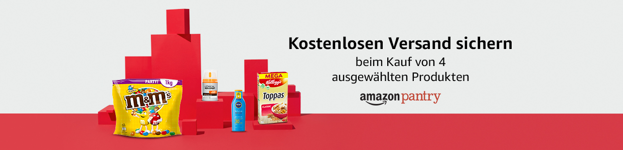 Gratis Liefergebühr bei vier ausgewählten Artikeln.