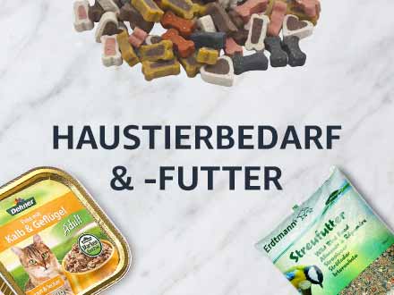Haustierbedarf & -futter
