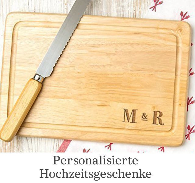 Personalisierte Hochzeitsgeschenke