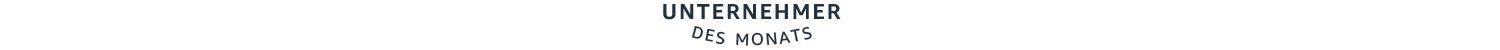 Unternehmer des Monats