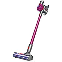 Dyson V7 Motorhead beutel- und kabelloser Handstaubsauger (inkl. Elektrobürste mit Direktantrieb, Fugendüse und Kombidüse, mit Nickel-Mangan-Cobalt Akku, Wandhalterung und Ladestation)