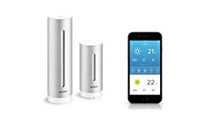Netatmo Wetterstation innen und außen mit Außensensor und Wettervorhersage, funktioniert mit Amazon Alexa