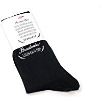 Hochzeit Geschenk Socken"Gegen kalte Füße" für den Brautvater