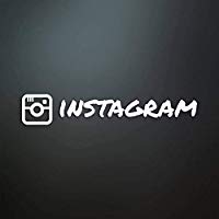 Instagram Aufkleber personalisiert/Auto/Tuning/JDM/Motorrad